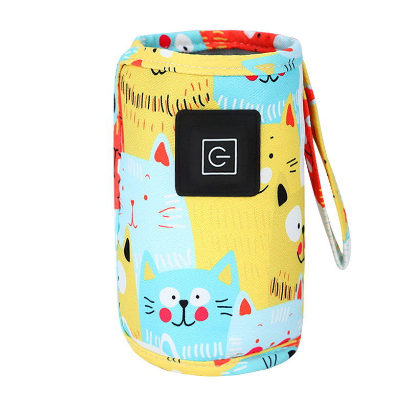 Baby Food Warmer - Cartoon Milk Warmer Cover Three-Speed Heating