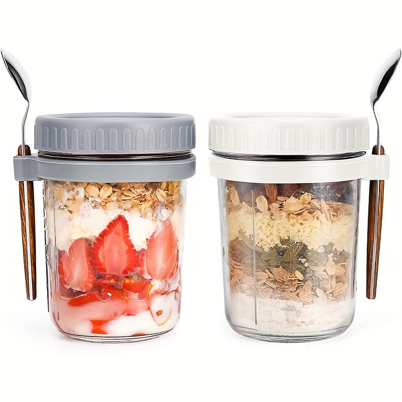 1pc/2pcs Glass Oatmeal Cup, Ov - đánh giá và giá Baby Food Oatmeal
