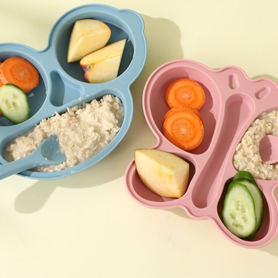 2pcs Baby Butterfly Silicone D - đánh giá và giá Baby Food Diary