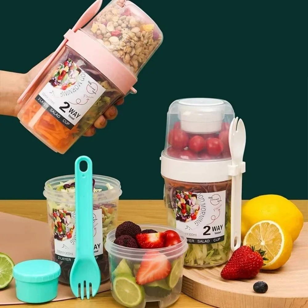Portable Salad Cup Breakfast C - đánh giá và giá Baby Food Oatmeal