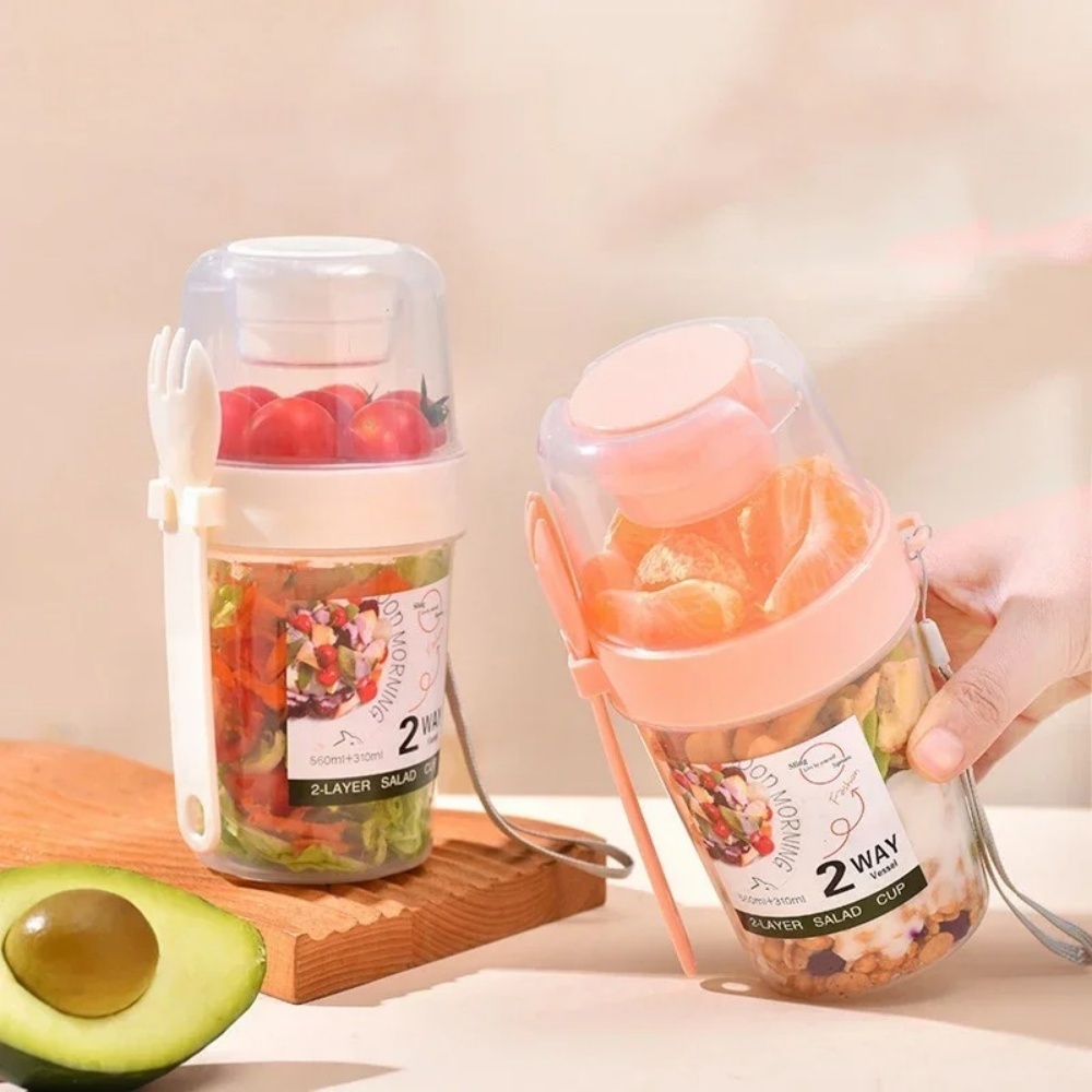 Portable Salad Cup Breakfast C - đánh giá và giá Baby Food Oatmeal