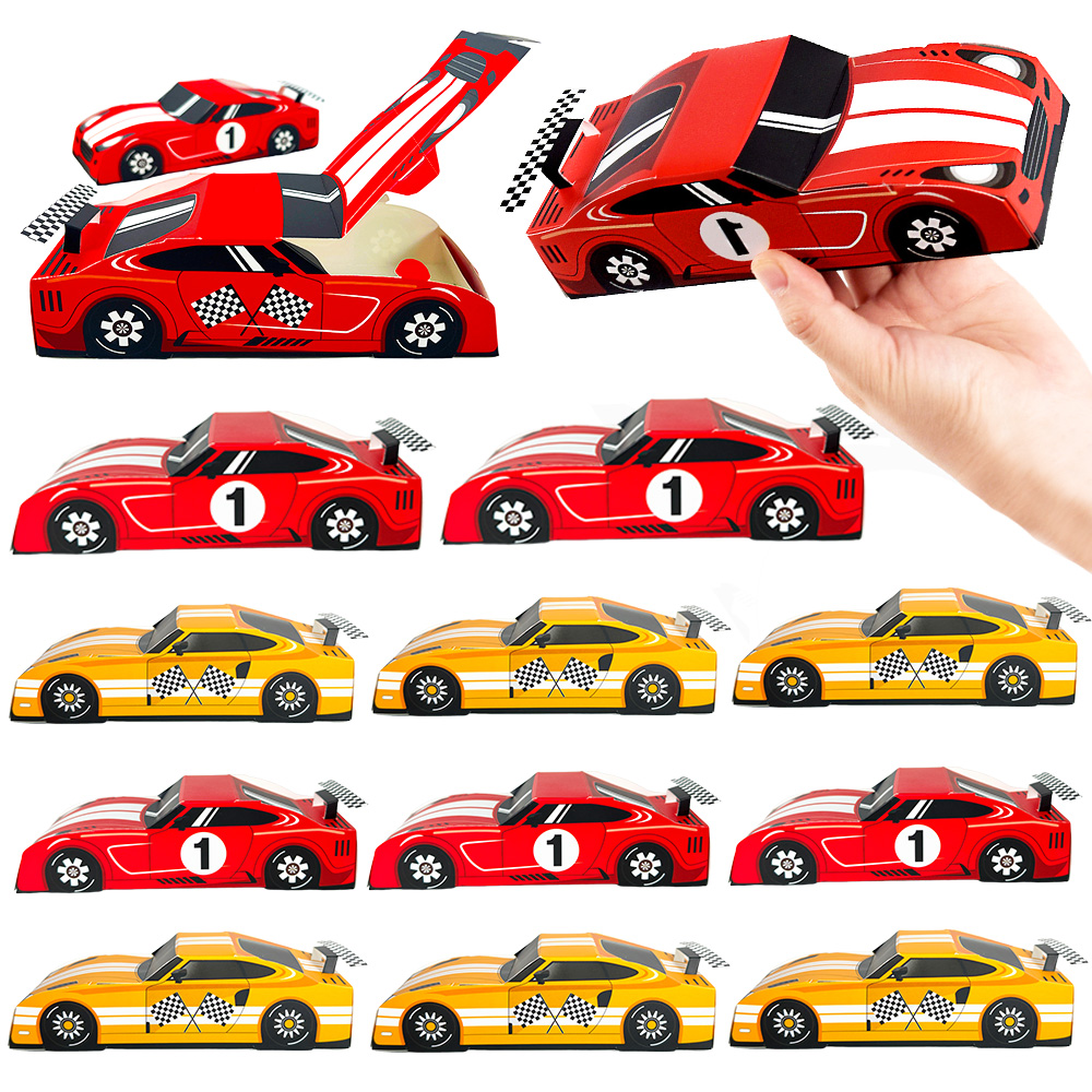10/20/30pcs Racing Car Theme G - đánh giá và giá Food Box Baby