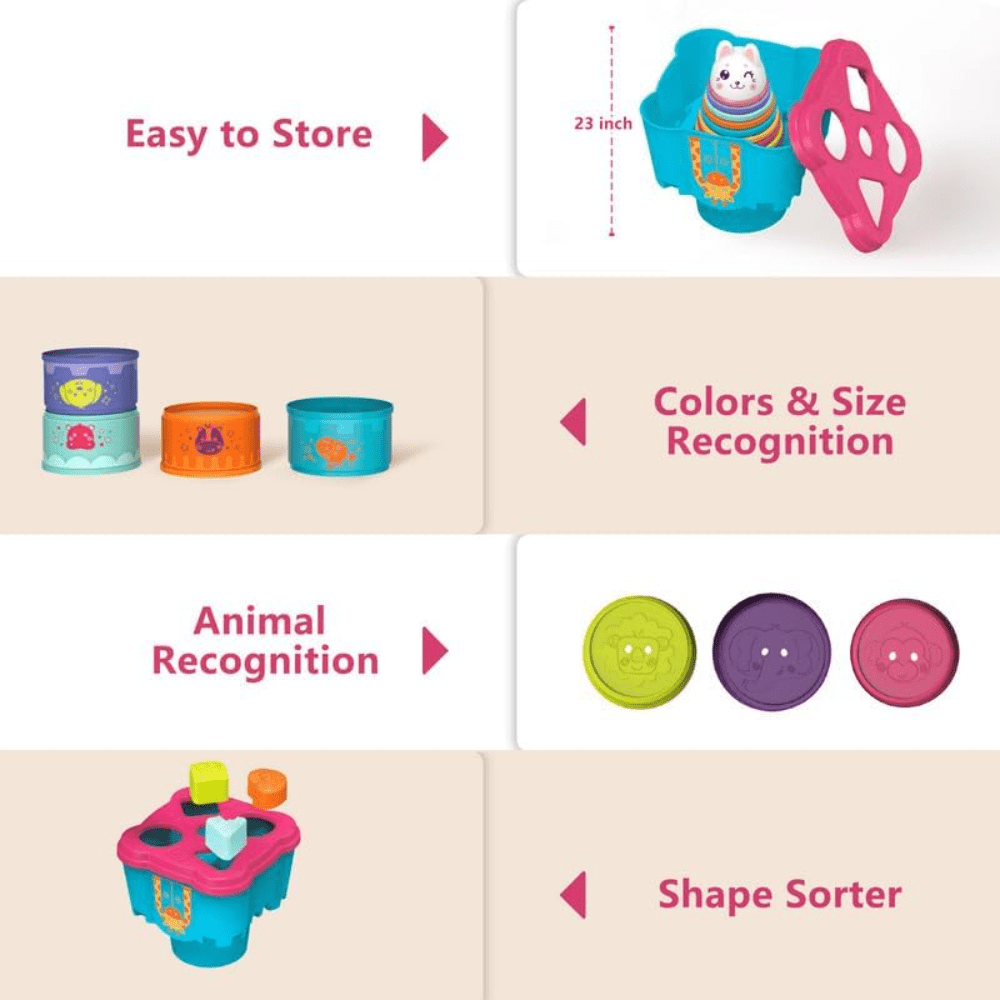 Stacking Toys for Babies, Nest - đánh giá và giá Baby Food Nestum