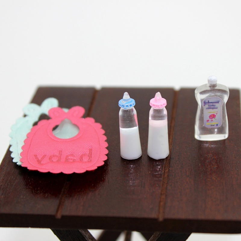 DOLLHOUSE Miniature Food Toy S - đánh giá và giá Baby Food Bottle