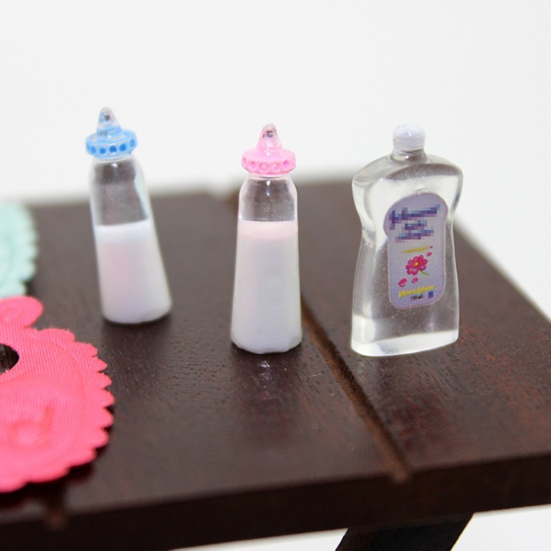 DOLLHOUSE Miniature Food Toy S - đánh giá và giá Baby Food Bottle