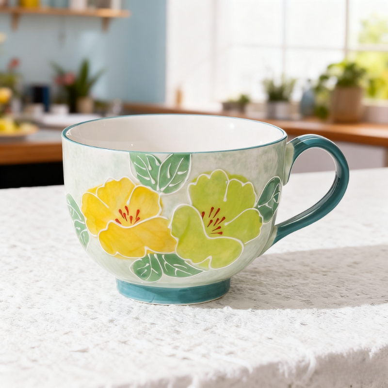 Embossed pure hand-painted cer - đánh giá và giá Baby Food Oatmeal