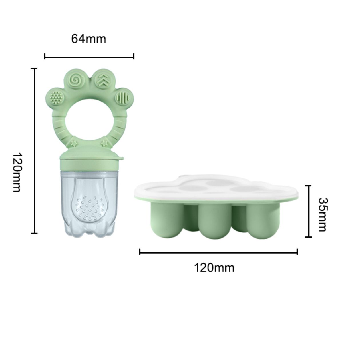 Baby Fruit Food Feeder & Freez - đánh giá và giá Baby Food Usa