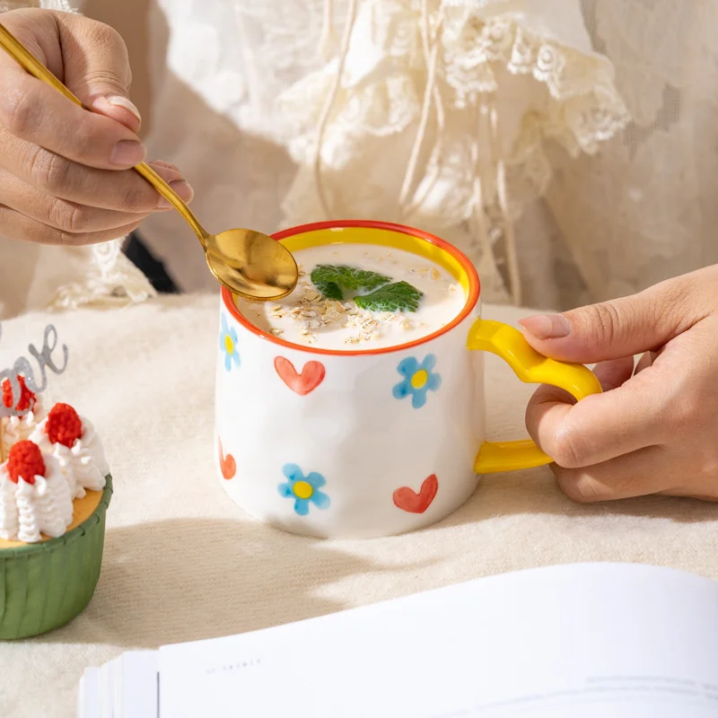 Ceramic Mug Creative Cute Hand - đánh giá và giá Baby Food Oatmeal