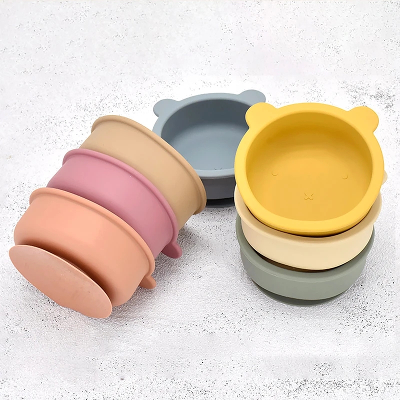 3Pcs/Set Baby Silicone Suction - đánh giá và giá Baby Food Diary