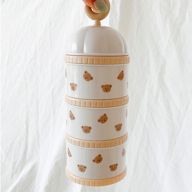 Cute Bear Milk Powder Box Baby - đánh giá và giá Baby Food Bottle