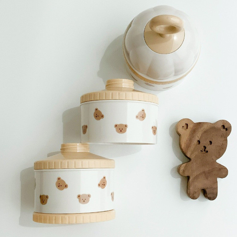 Cute Bear Milk Powder Box Baby - đánh giá và giá Baby Food Bottle