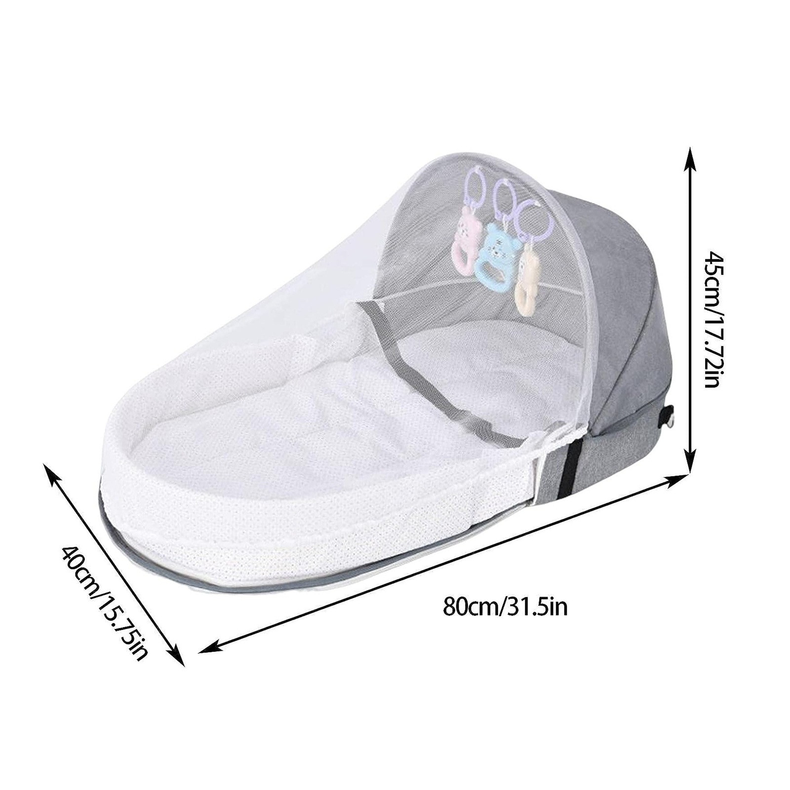 Baby Bed Folding Portable Baby - đánh giá và giá Baby Food Nestum