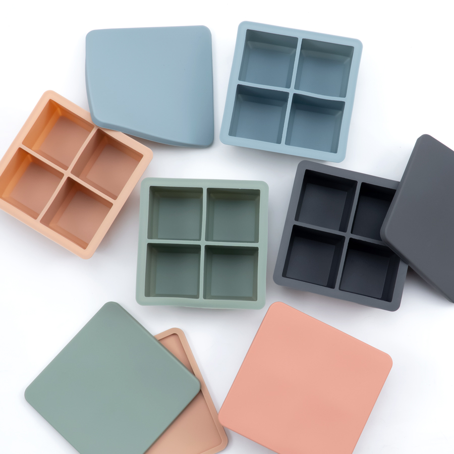 Thực Phẩm Silicon Mềm Vuông Kh - đánh giá và giá Baby Food Tray