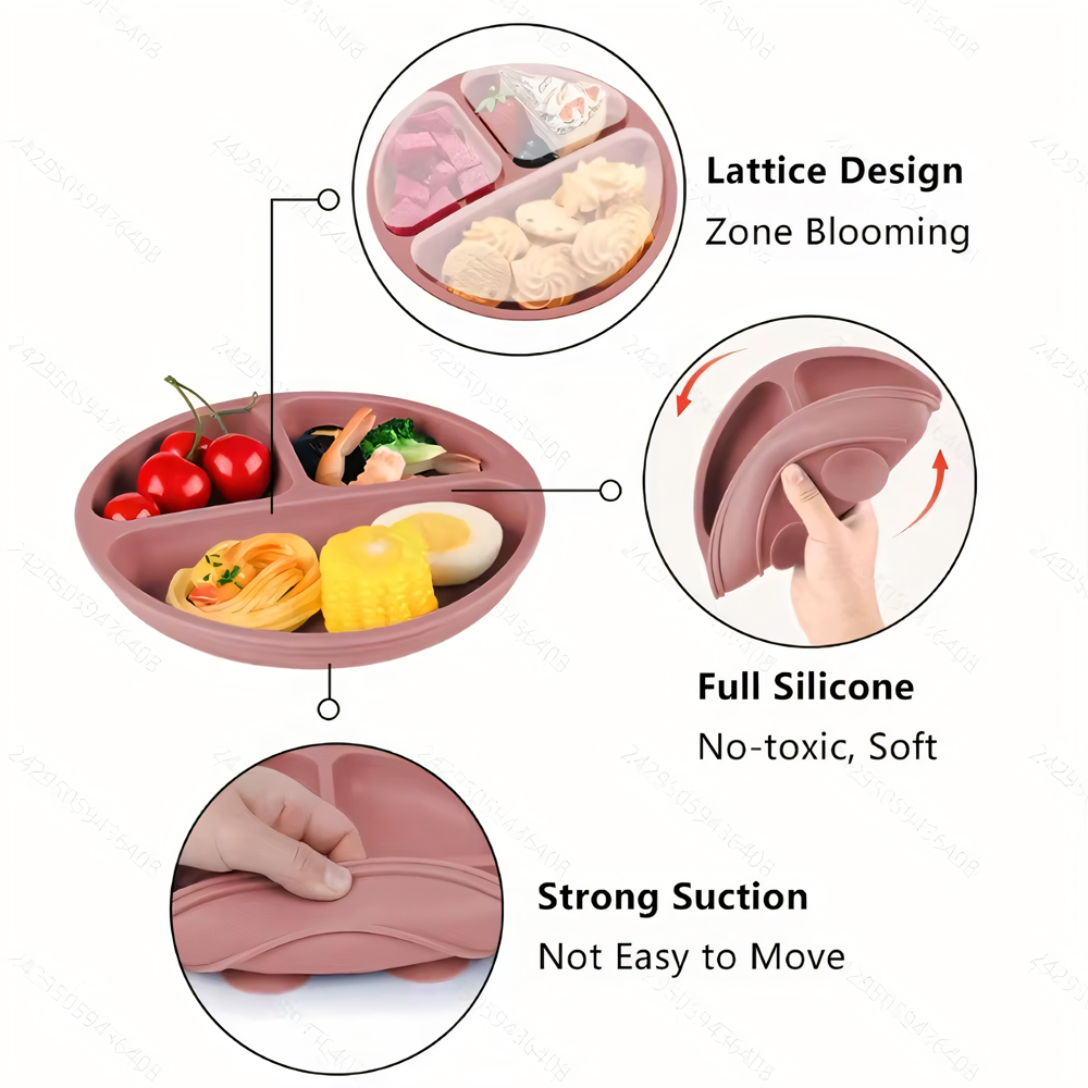 Suction Plates For Babies, Sil - đánh giá và giá Baby Food Diary
