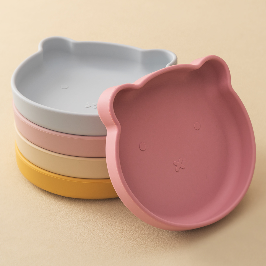1PC Silicone Baby Dishes Sucti - đánh giá và giá Baby Food Tray