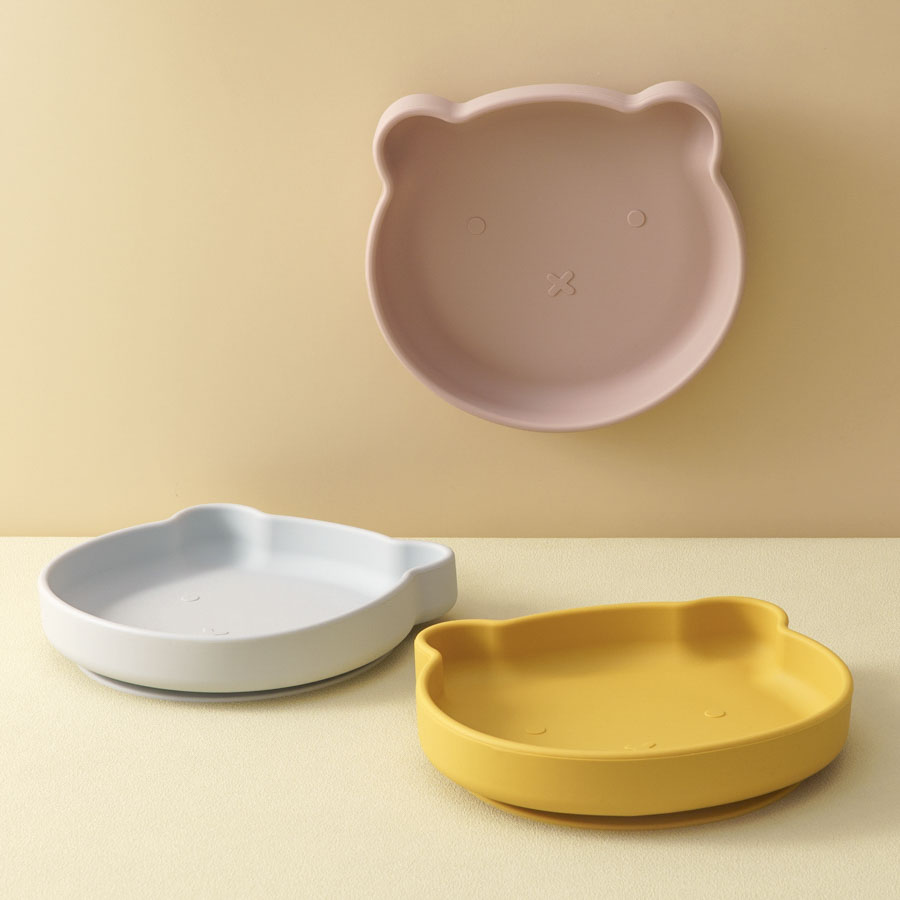 1PC Silicone Baby Dishes Sucti - đánh giá và giá Baby Food Tray