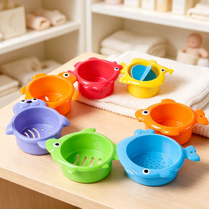 Baby Bath Toys Colorful Stacki - đánh giá và giá Baby Food Nestum