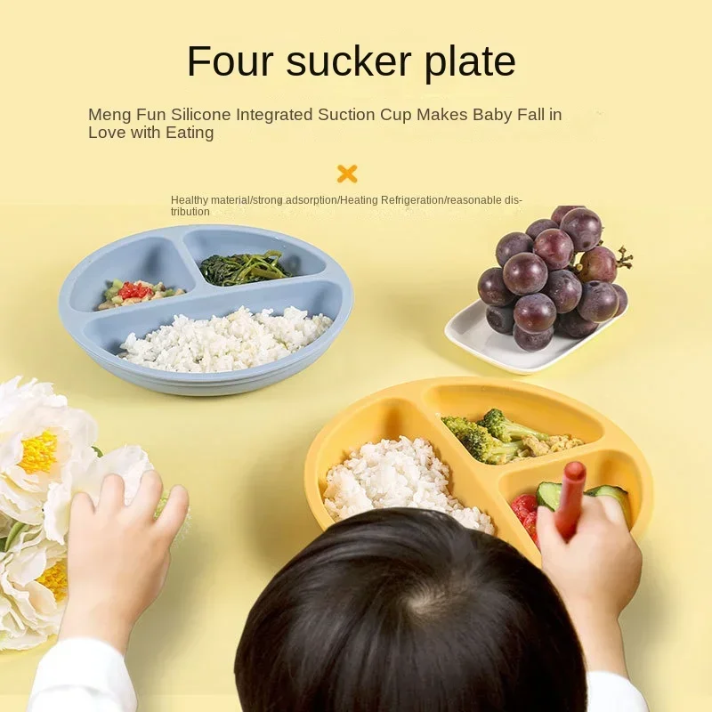 3Pcs Silicone Baby Feeding Set - đánh giá và giá Baby Food Diary
