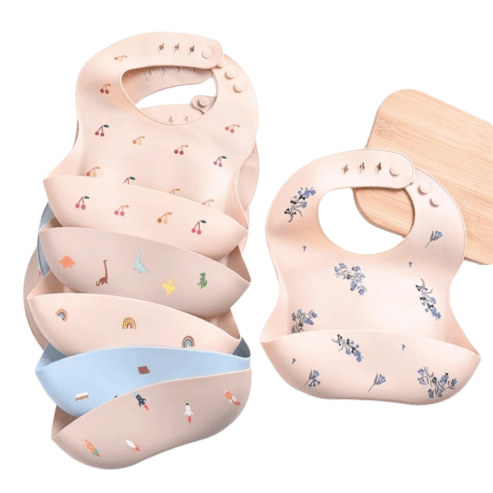 New Silicone Baby Eating Bib A - đánh giá và giá Baby Food Tray