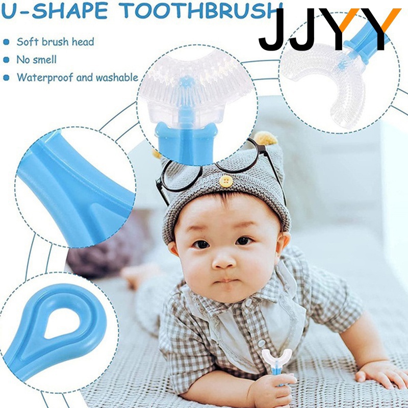 Kids U Shaped Toothbrush Silic - đánh giá và giá Baby Food Age