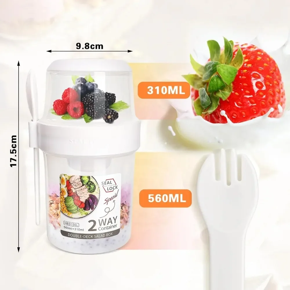 Salad Cup Breakfast Cups Porta - đánh giá và giá Baby Food Oatmeal