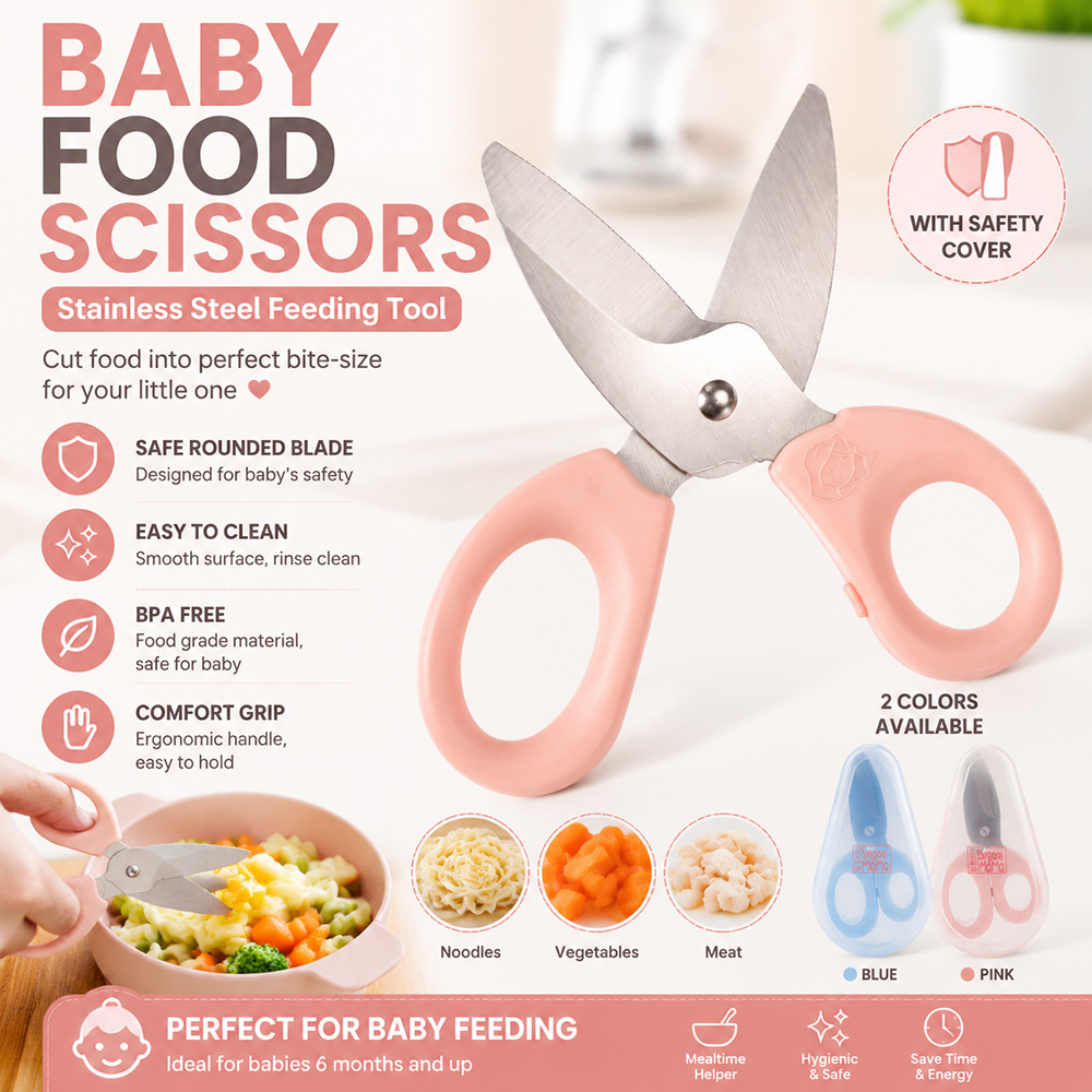 Baby Food Scissors Stainless S - đánh giá và giá Baby Food Usa