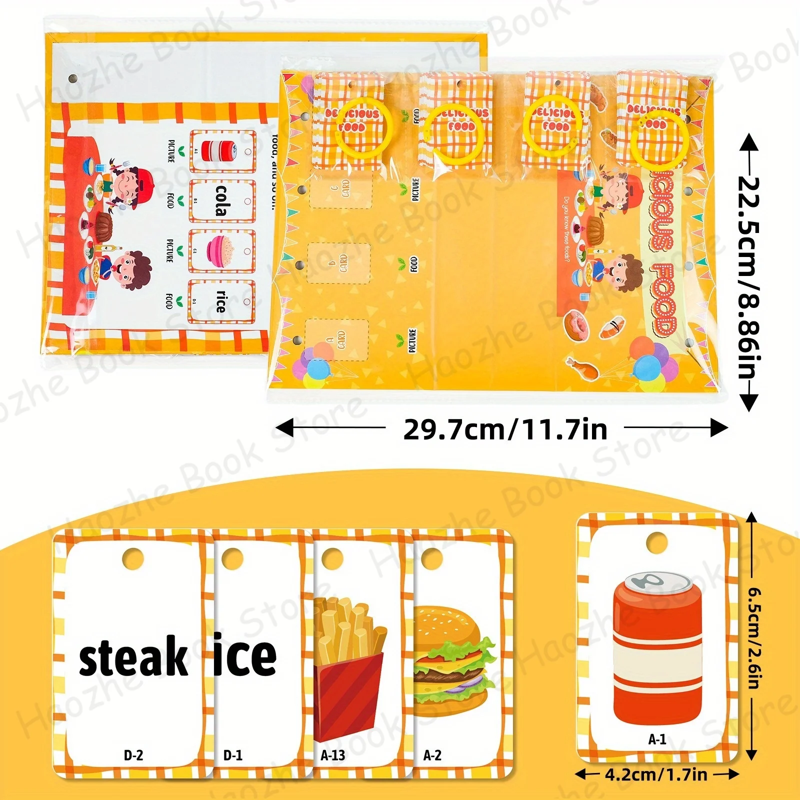 92Pcs Food Vocabulary Flash Ca - đánh giá và giá Baby Food Age