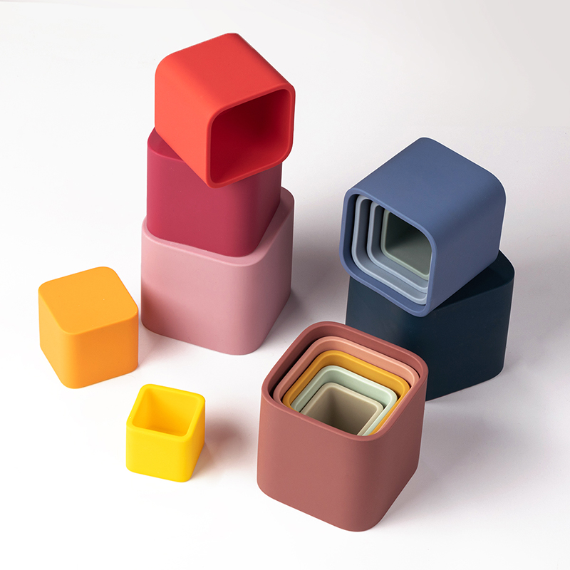 1set Baby Silicone Stacking Cu - đánh giá và giá Baby Food Nestum
